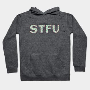 STFU - Green Circles Hoodie